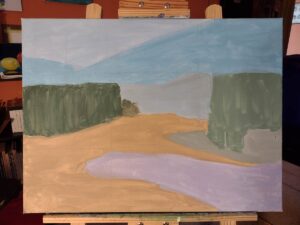 Mladen Postružnik - Slikarski proces