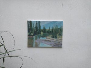 Mladen Postružnik - Slikarski proces